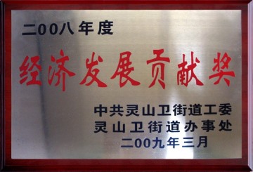 2008年度經濟發展貢獻獎
