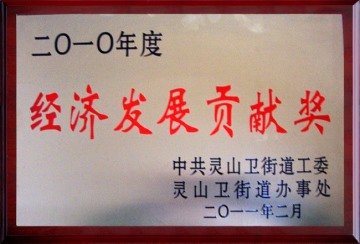 2010年度經濟發展貢獻獎